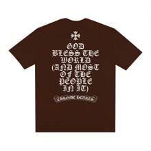 Men T-Shirts - Rust Brown - View 2