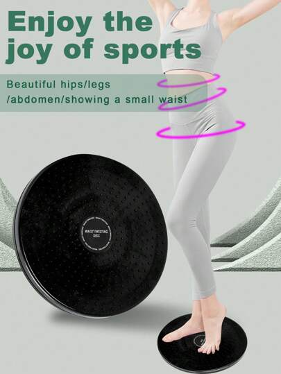 Fitness Twisting Waist Disc For Body Training And Waist Shaping, At Home, With Rotational Twist Waist Disc, For Abdominal Assistance Gym Accessories, Deporte, Gimnasio, Ejercicio En Casa, Pilates, Yoga, Entrenamiento En Casa