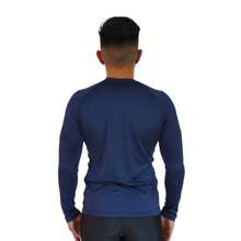 Playera Acuática para  Natación & Surf Hombre Colores - Azul Marino - Ver 3