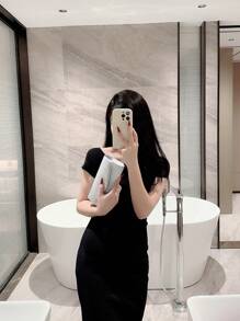 Moonlit EveBag 闪亮褶皱设计手拿包，带水钻装饰，适合晚宴、浪漫白色婚礼、缎面派对、礼服、新娘手提包、晚礼服手拿包，非常适合情人节礼物、结婚礼物、生日礼物等，必备婚礼物品，与毕业礼服、舞会礼服完美搭配 - 銀色 - 查看 10