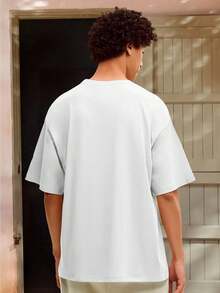 Men T-Shirts - 白色 - 查看 2