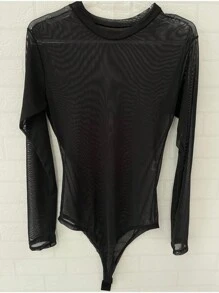 Women Bodysuits - Negro - Ver 3