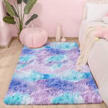 A Đầy màu sắc Xanh Dài Sang trọng Tấm thảm , Với Biến đổi dần Ấm áp , Đáng yêu , Mềm mại , Thoải mái Và Atmospheric Trong nhà Trang trí A Nhẹ Và Có thể mang đi Runner Tấm thảm có thể sử dụng In Nhiều loại Khu vực Bao gồm Sofa Cạnh , Giường Cạnh , Cửa sổ vịnh , Giày Thay đổi Ghế Dài , Phòng khách , Phòng ngủ , Trò Chơi Phòng , - màu xanh nhiều màu - Xem 6