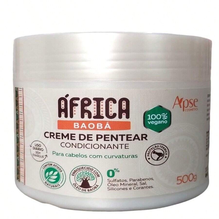 Africa Apse Baoba Hair Conditioning Cream - 500g - 白色 - 查看 1
