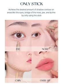 Too Cool for School 1.6克 TAG系列多功能修容棒 #3 裸玫瑰色，神奇彩妆棒，面部塑形修容棒，质地超级顺滑，奶油哑光妆效，韩式彩妆 - #3 Nude Rosy - 查看 6