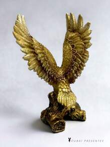 Eagle Ornament (Resin 23cm) - Golden (23 Cm) - View 2