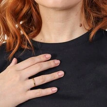 Women T-Shirts - 黑色 - 查看 3
