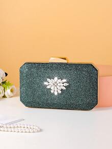 正式場合手拿包,優雅禮服/旗袍/晚禮包 - 綠色 - 查看 3