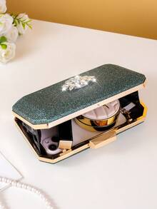 正式場合手拿包,優雅禮服/旗袍/晚禮包 - 綠色 - 查看 9