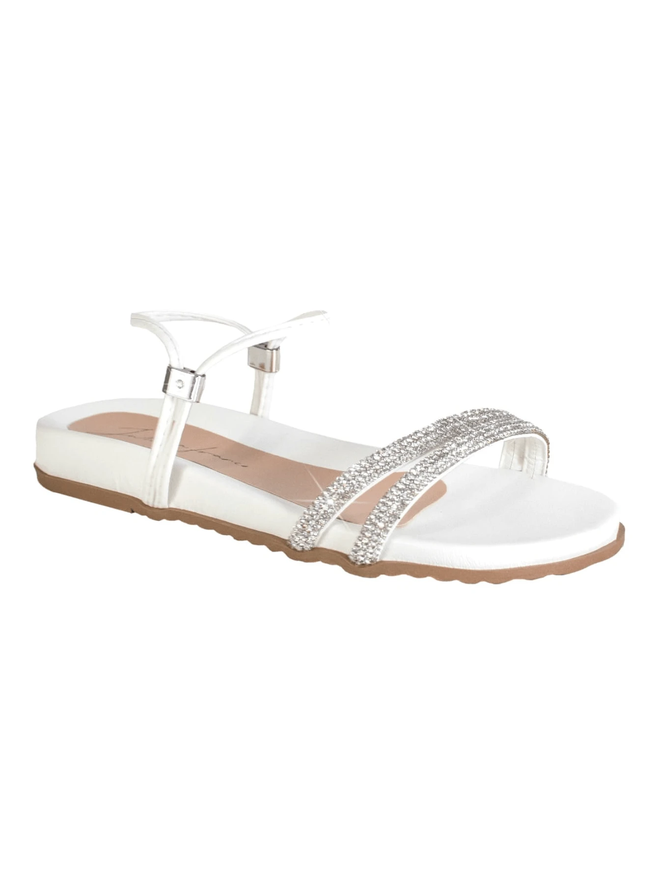Women Flat Sandals - 白色 - 查看 1