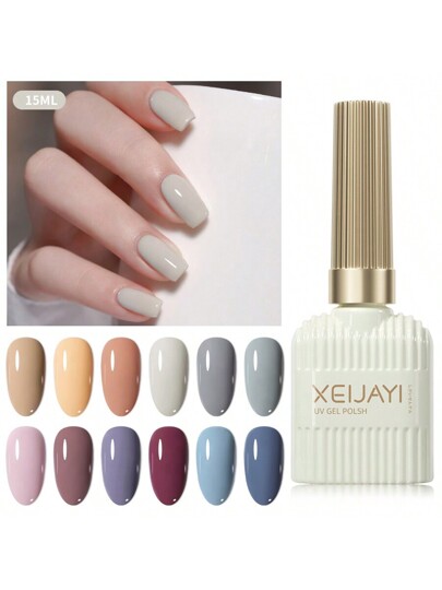 XEIJAYI ジェルネイルポリッシュセット 15ml 12個入り
