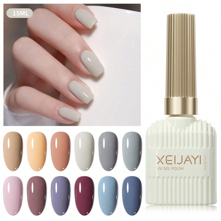 XEIJAYI ジェルネイルポリッシュセット 15ml 12個入り
