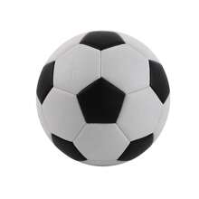 Balones de fútbol deportivos Competición deportiva juvenil profesional Fútbol blanco y negro Tamaño 5 para entrenamiento - Blanco - Ver 4