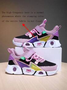 Children's Shoes, Girls' Breathable Mesh Outdoor Sneakers, Youth Casual Shoes