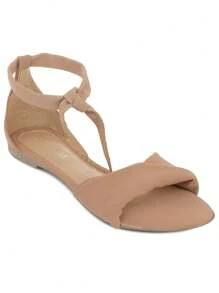 Macerata Women Flat Sandals - 杏色 - 查看 4