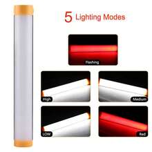 Magnetic LED Work Light Flashlight Torch Lamp Camping Hiking USB Rechargeable - White - View 6