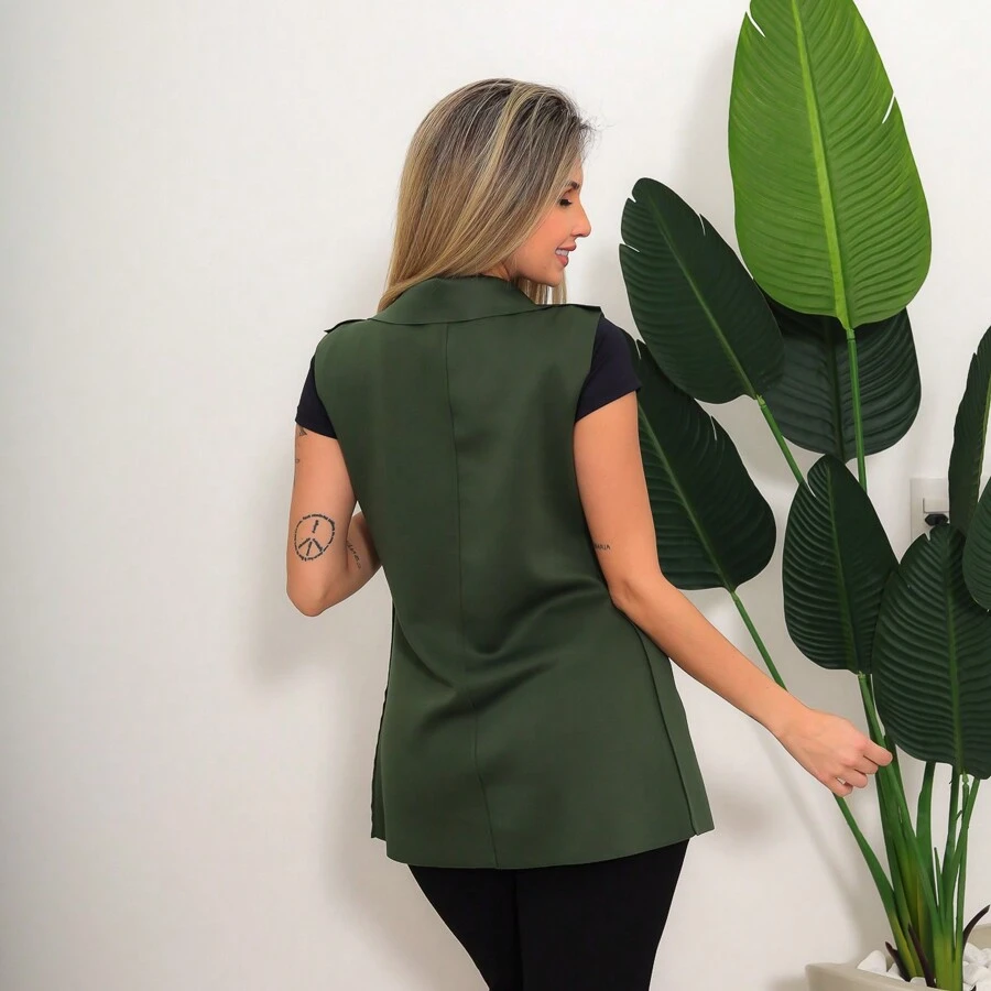 Women Coats - màu xanh lá - Xem 1