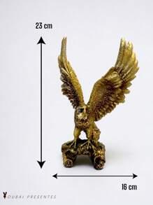 Eagle Ornament (Resin 23cm) - Golden (23 Cm) - View 3
