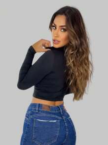 Women Tops - màu đen - Xem 2