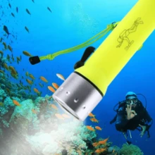 Linterna Acuática Buceo Mano Sumergible Potente Resiste Agua - Multicolor - Ver 6