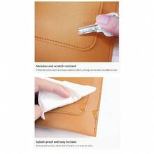 2025 新款笔记本电脑包 笔记本电脑包 13-14 英寸电脑包 笔记本电脑内胆包 笔记本电脑包 15 16 英寸商务包 大学学校包 皮革笔记本电脑包 各种品牌教室笔记本电脑包 教室包 教师收纳包 教室收纳包 - 藍色 - 查看 4