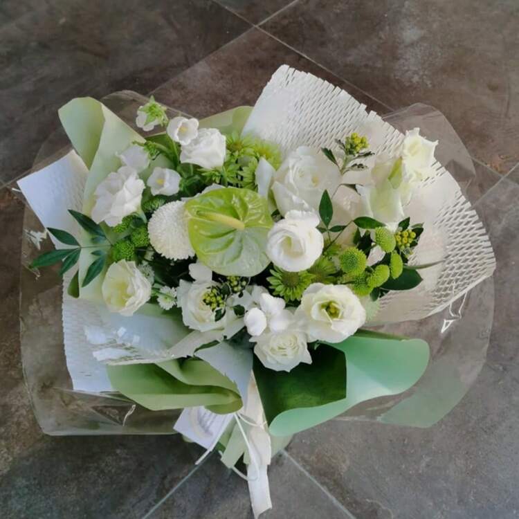 20 hojas/paquete Papel de envolver elegante con diseño floral bicolor y resistente al agua, para uso en floristerías, empaquetar ramos y materiales de arreglos florales - Multicolor - Añade 35