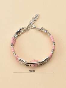A Classic Bohemian Bracelet Made Of Turquoise