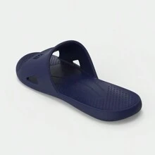 Sandales d'été EVA pour la maison et les voyages, semelles minces confortables pour couple, sandales de bain légères, à séchage rapide et antidérapantes (suggère de commander une taille au-dessus)