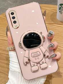 MJ Capas -Capinha de Celular Luxuosa com Suporte Astronauta para Samsung A30S - Multicolorido - Visão 3