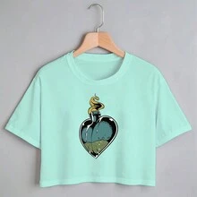 Women T-Shirts - Màu xanh Bạc hà - Xem 1