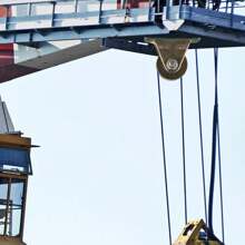 2入組u形溝輪滑輪,滑輪,繩索滑輪,用於吊起和起重機械、滑輪、皮帶輪、重型輪式滑輪系統、卷閘門、倒置、晾衣繩、滑輪繩 - 銅色 - 查看 3