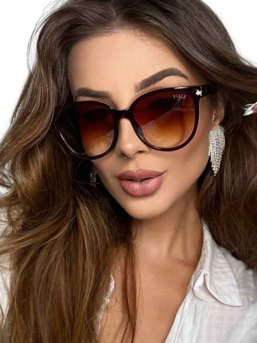 Women Sunglasses - Óxido marrón - Ver 1