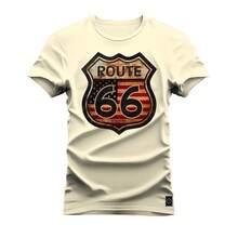 Men T-Shirts - 米色 - 查看 1