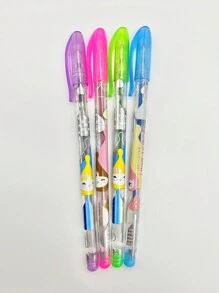 24 Piezas de Pluma de Gel con Glitter Colores Metálicos, Boligrafo con Aroma Frutal - Multicolor - Ver 3