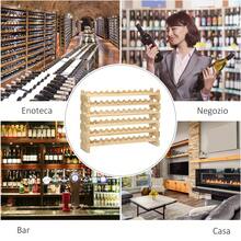 HOMCOM Tabletop Wine Racks - Beige - View 9