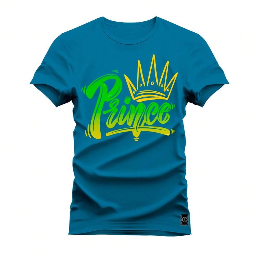 Men T-Shirts - Blue - View 1