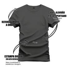 Men T-Shirts - 深灰色 - 查看 2