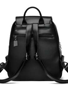 Simple Casual Backpack,Large Capacity Waterproof Travel Outing Backpack,School Bag,Portable,Laptop Compartment,Large Capacity,For Teen Girls Women College Students,College,Middle School,High School,Outdoors,Travel,Outings,Elementary School,Office