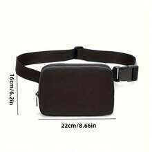 1 Miếng Mini Túi thắt lưng Với Dây đeo có thể điều chỉnh , Nhỏ bé Túi Fanny Đối với Tập thể dục  chạy Đi du lịch Đi bộ du lịch - màu đen - Xem 5