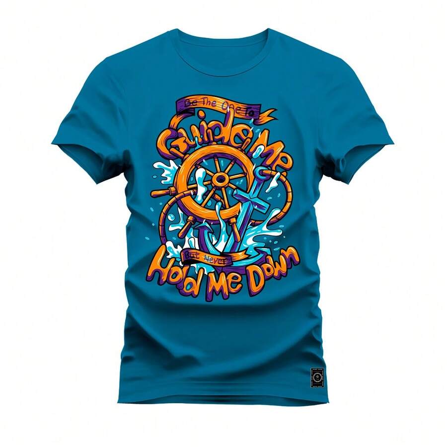Men T-Shirts - Màu xanh lam - Xem 1