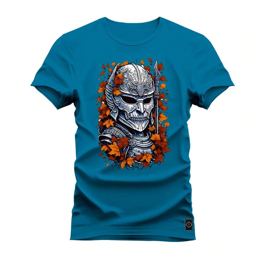 Men T-Shirts - 藍色 - 查看 1