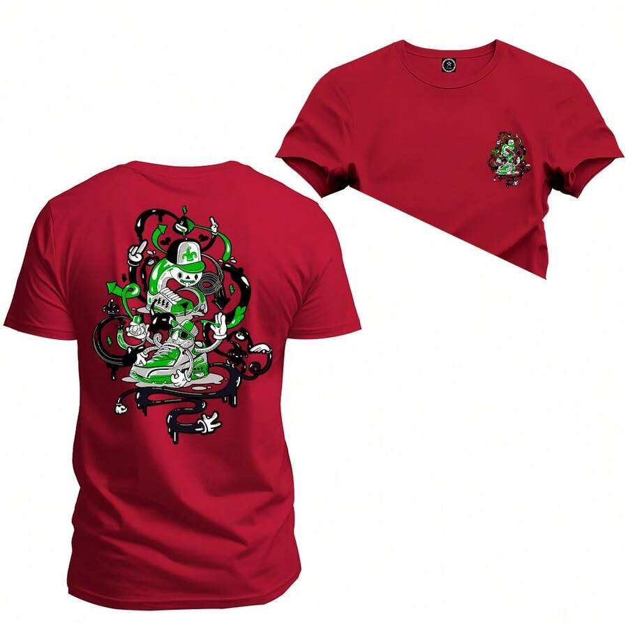 Men T-Shirts - Đỏ - Xem 1