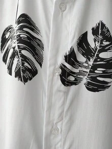 Men Shirts - 白色 - 查看 3