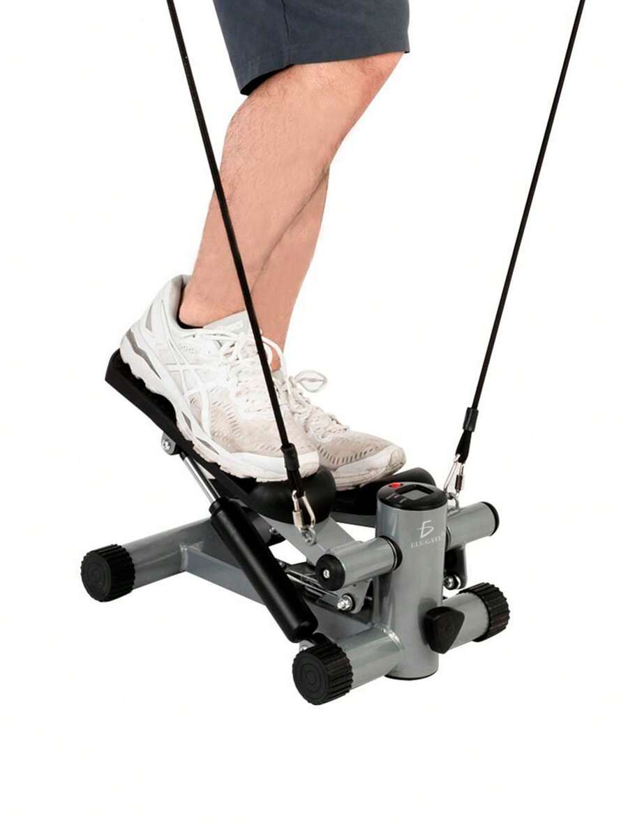 Ele-Gate Mini Climber Portable Resistance Bands LCD Screen - Black and White - View 1