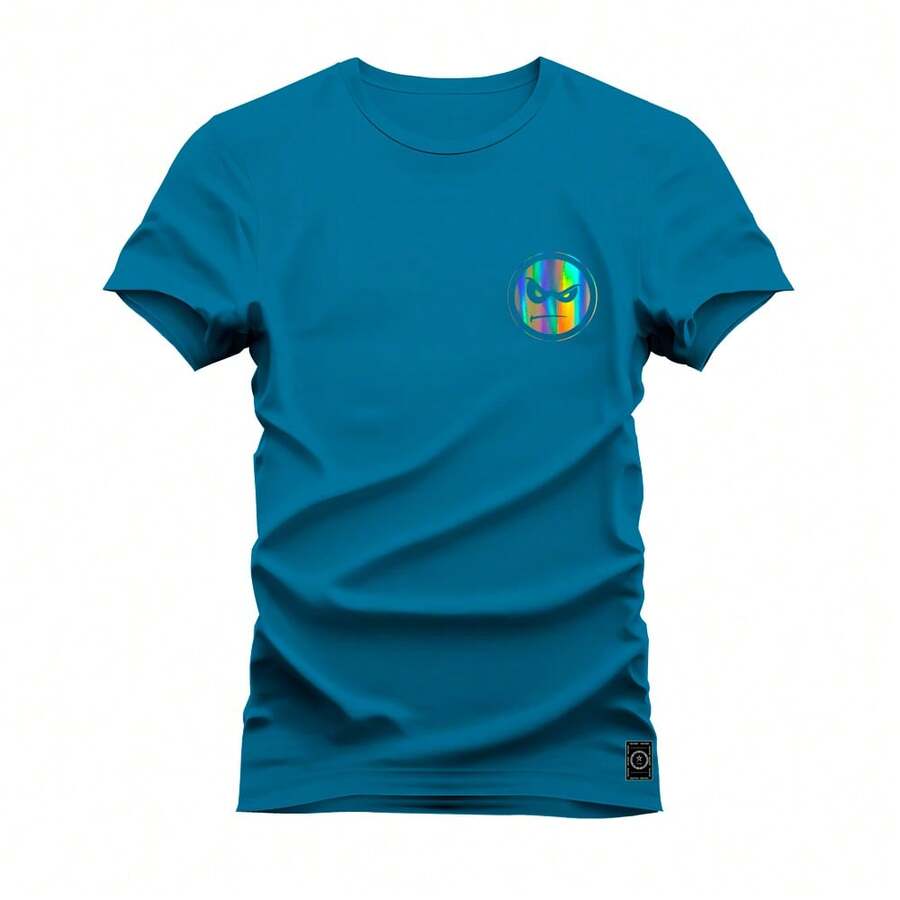 Men T-Shirts - Màu xanh lam - Xem 1