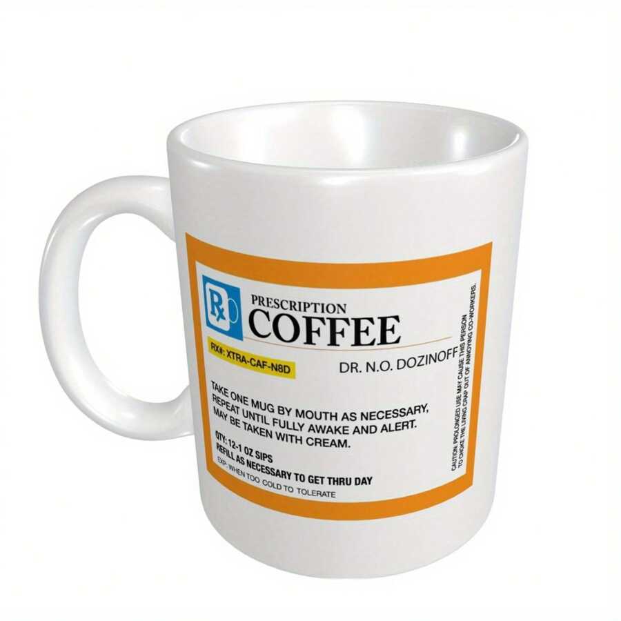 Funny Coffee Mugs Prescription Coffee Cups Great Gifts For Birthdays