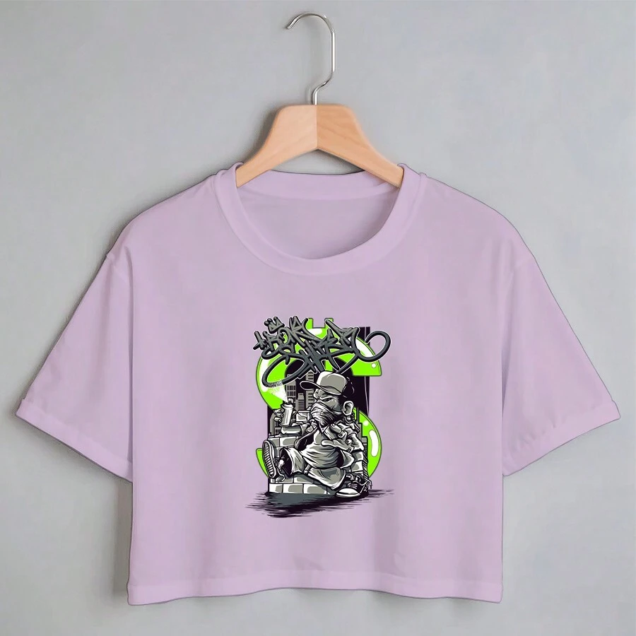 Women T-Shirts - 紫色 - 查看 1