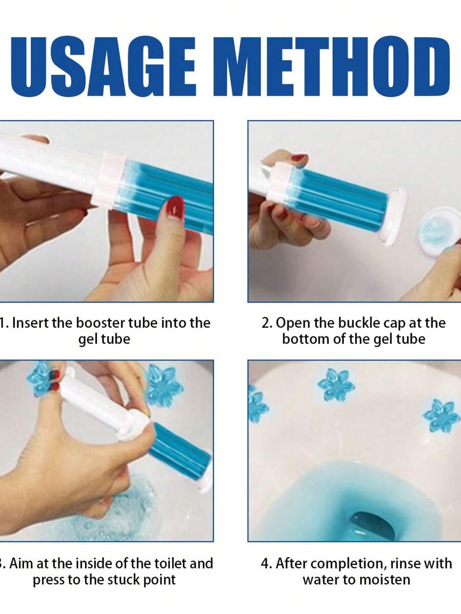 Toilet Cleaning Effervescent Tablets, Toilet Deodorant Cleaner With Baking Soda AntiOdor