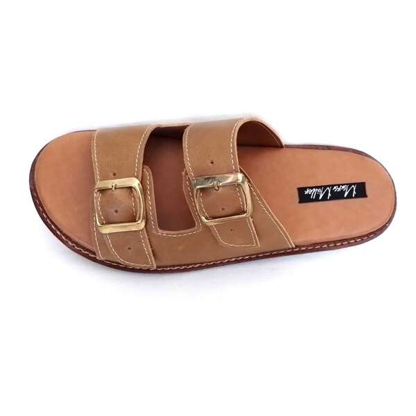 Birken feminina em couro legitimo, ajustável nas correias, tamanho grande ate o 44