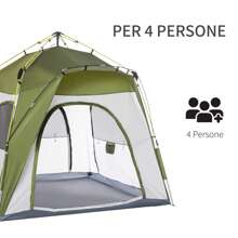 Outsunny Camping Tents - 灰色 - 查看 7